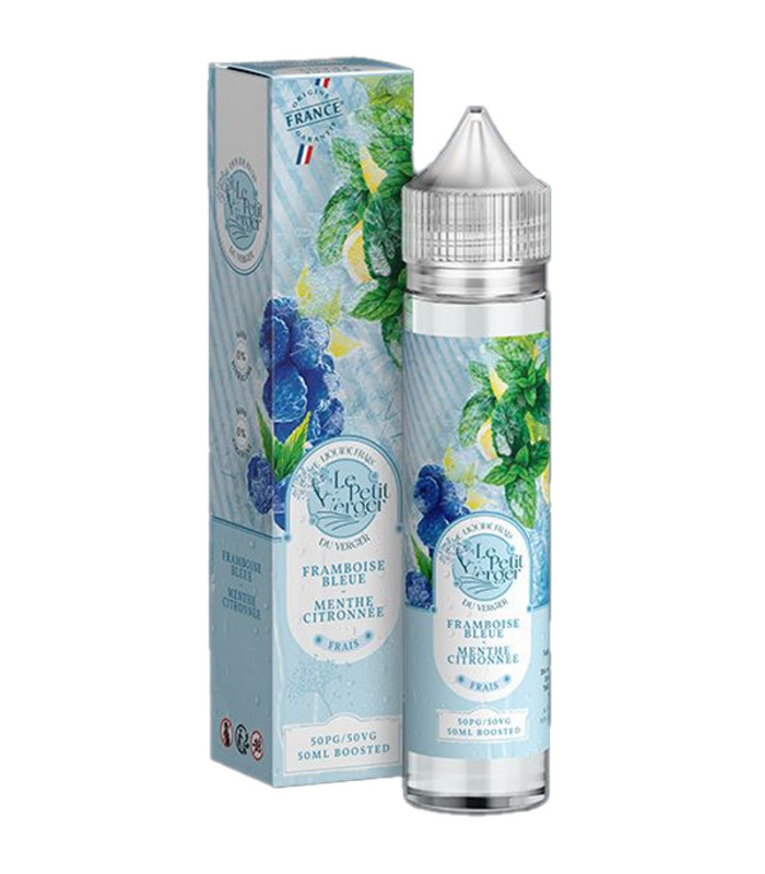 FRAMBOISE BLEUE MENTHE CITRONNÉE - 50ML - LE PETIT VERGER FRAIS