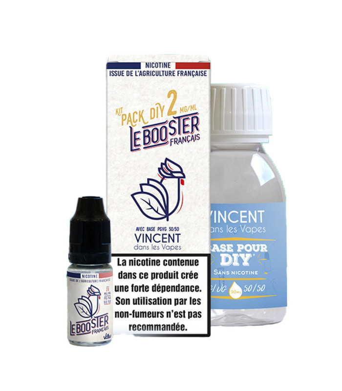 PACK DIY - LE BOOSTER FRANCAIS - 125ML