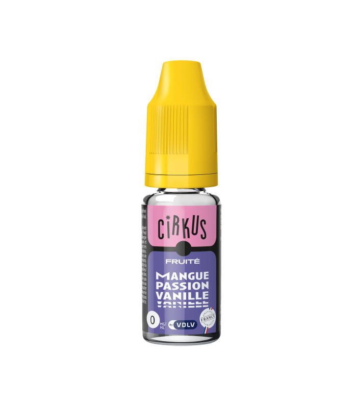MANGUE PASSION VANILLE 10ML CIRKUS