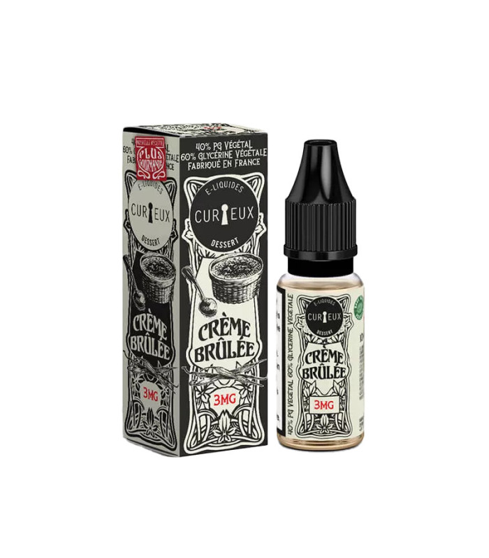 CRÈME BRÛLÉE 10ML DESSERT CURIEUX