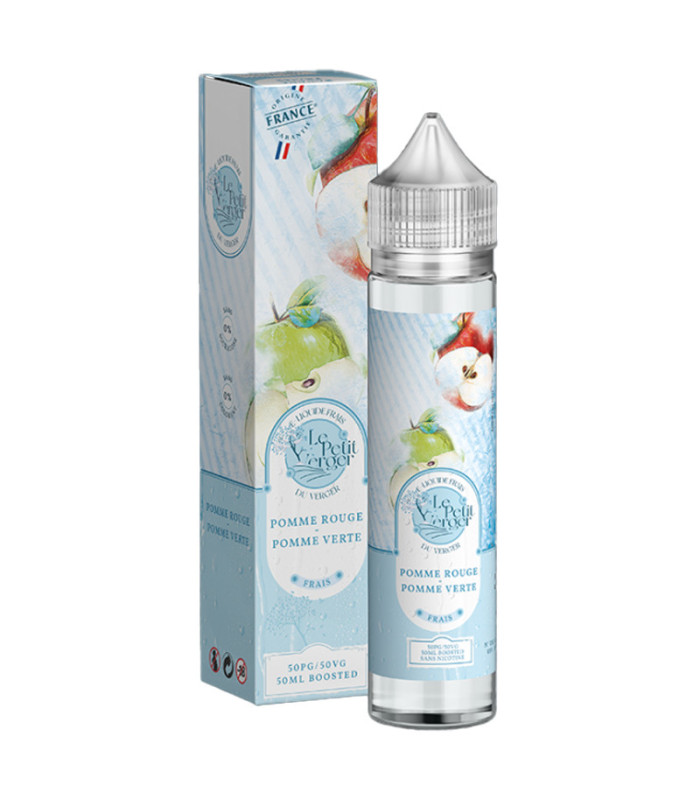 POMME ROUGE POMME VERTE 50ML LE PETIT VERGER FRAIS