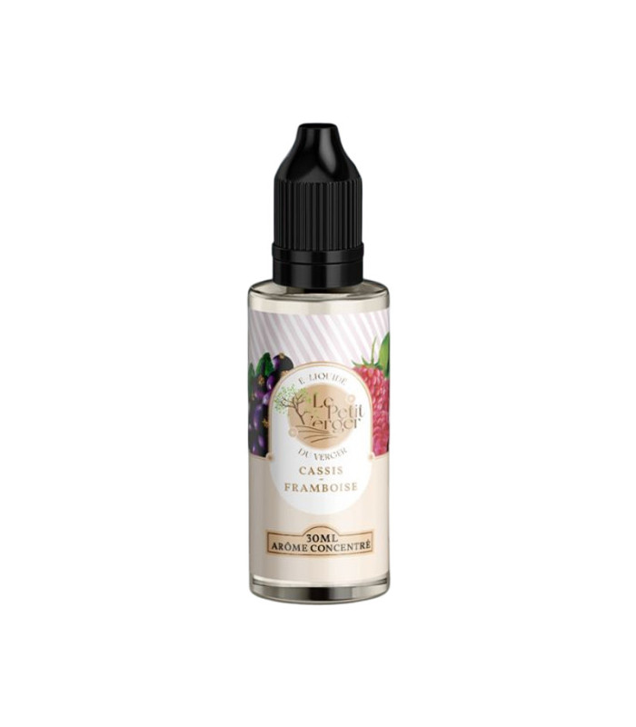 CONCENTRÉ CASSIS FRAMBOISE - 30ML - LE PETIT VERGER