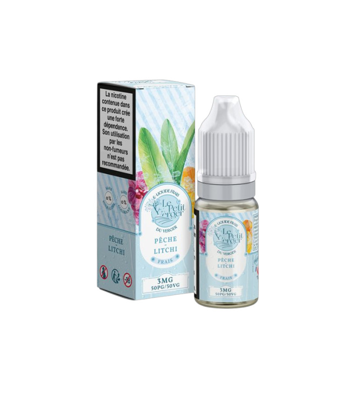 PECHE LITCHI - 10ML - LE PETIT VERGER FRAIS