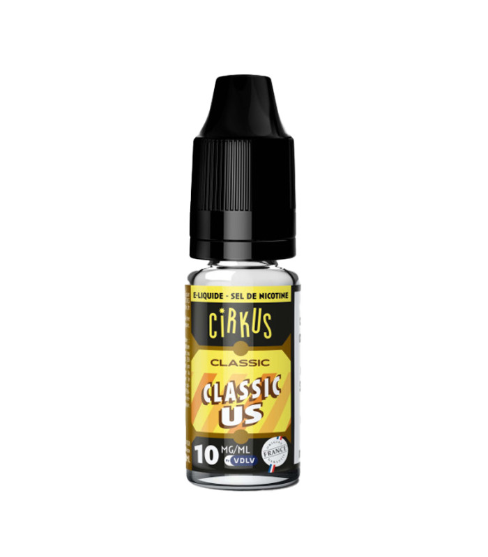 CLASSIC US SEL DE NICOTINE 10ML - CIRKUS