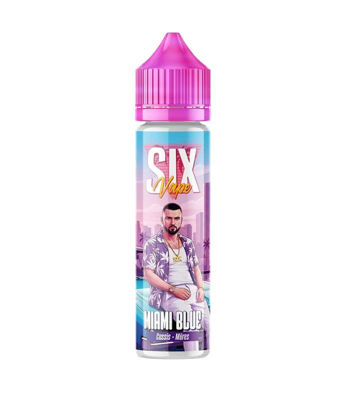 MIAMI BLUE 50ML - SIX VAPE - LEVEST