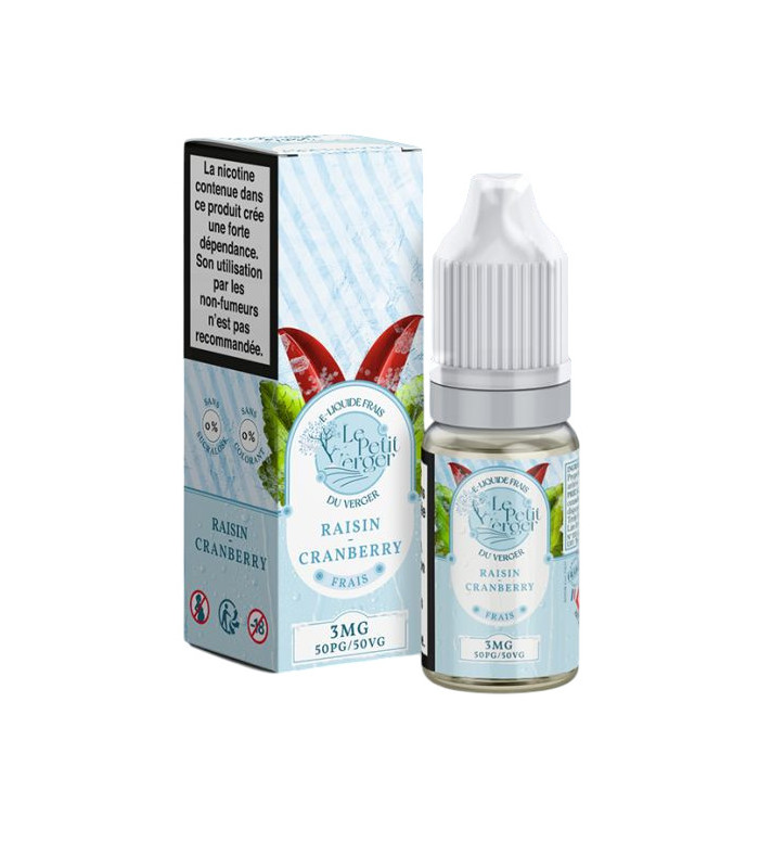 PRECO RAISIN CRANBERRY FRAIS 10ML SAVOUREA