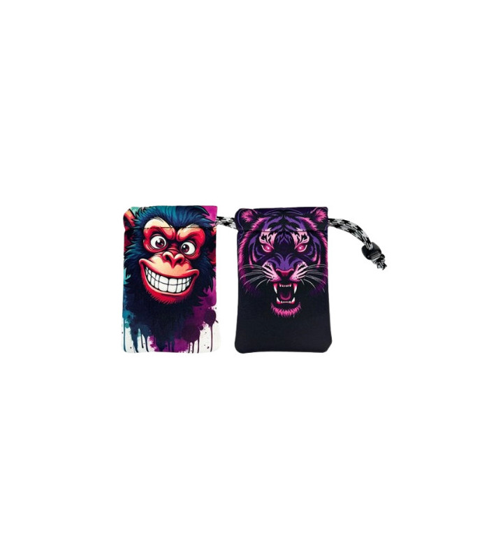 POCHETTE VAPOTEUR MONKEY TIGER 150*100