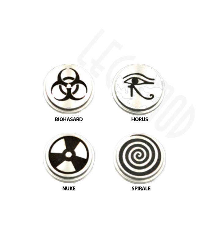 BOUTON SWITCH GRAVÉ SYMBOL BILLET BOX