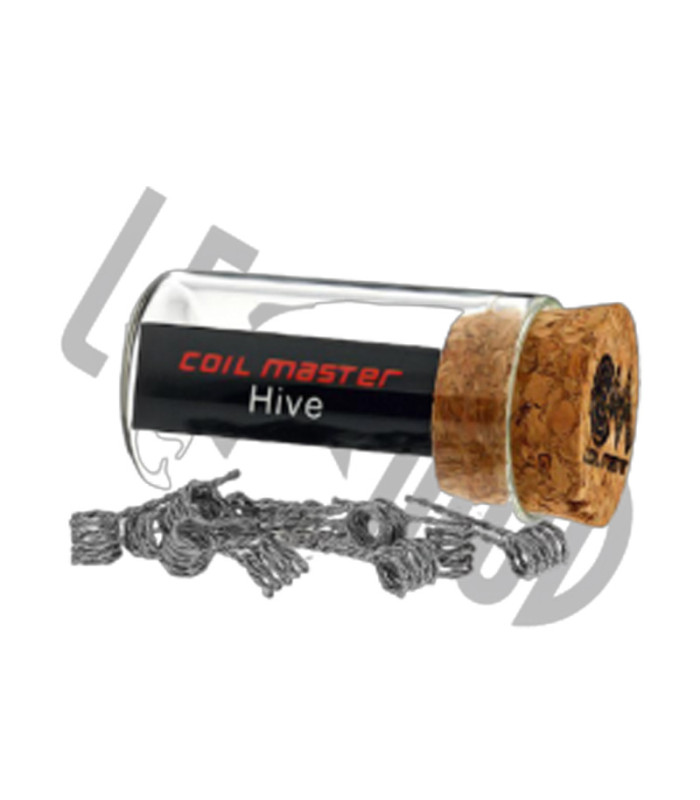 COIL MASTER HIVE (30GA + 30GA) X2  0.5 BOÎTE DE 10 COILS