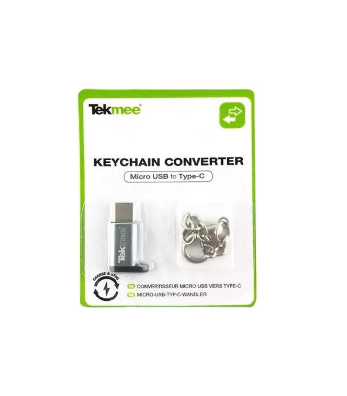 KEYCHAIN CONVERTEUR USB C TEKMEE