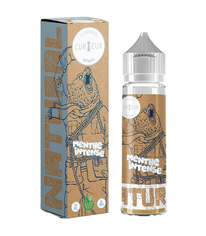 MENTHE INTENSE - 50ML - NATURAL - CURIEUX